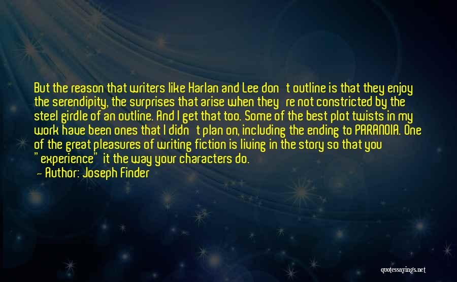 My Way Of Living Quotes By Joseph Finder