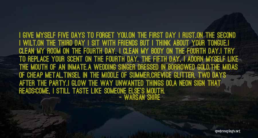 My Wedding Day Quotes By Warsan Shire My Wedding Day Quotes By Warsan Shire