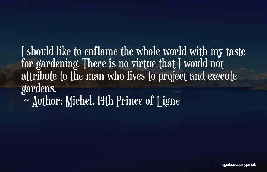 My Whole World Quotes By Michel, 14th Prince Of Ligne