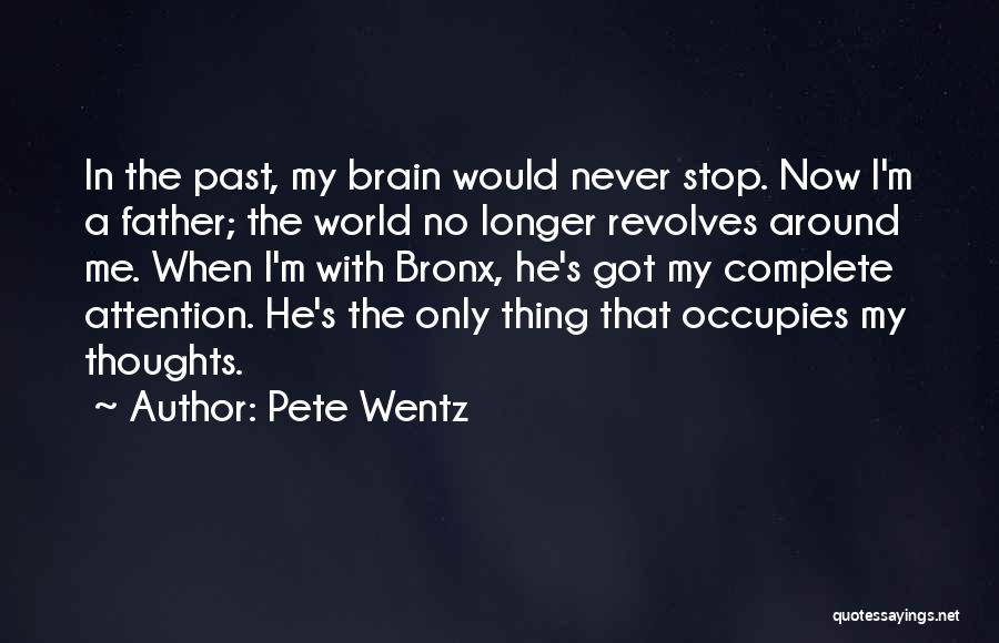 My Whole World Revolves Around You Quotes By Pete Wentz