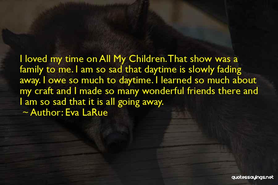 My Wonderful Family Quotes By Eva LaRue