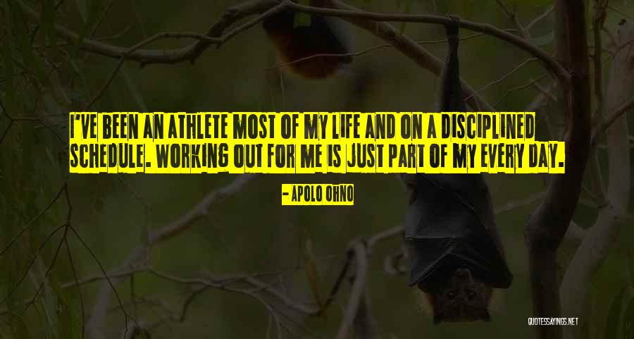 My Working Life Quotes By Apolo Ohno My Working Life Quotes By Apolo Ohno