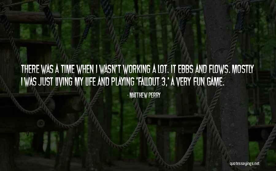 My Working Life Quotes By Matthew Perry My Working Life Quotes By Matthew Perry