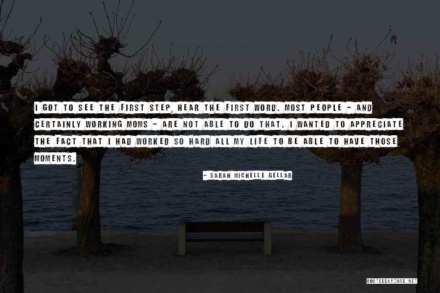 My Working Life Quotes By Sarah Michelle Gellar My Working Life Quotes By Sarah Michelle Gellar