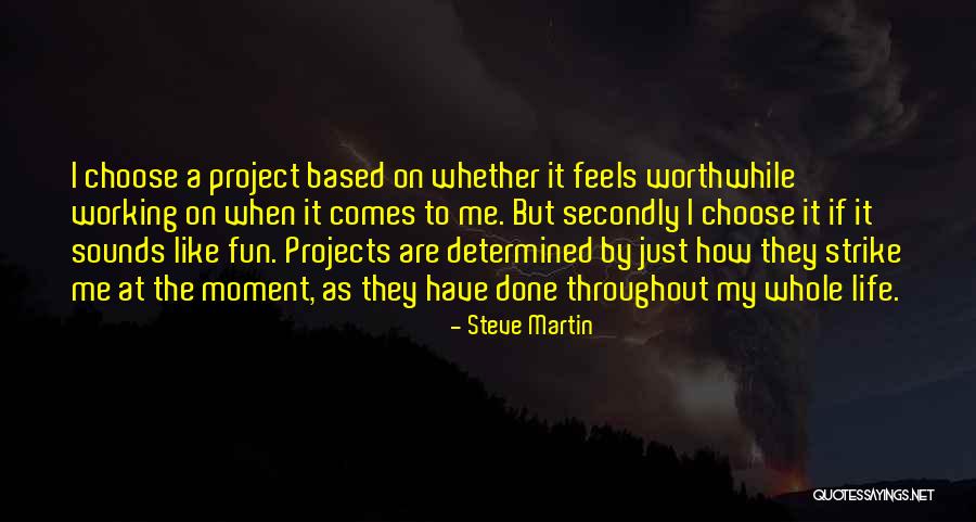 My Working Life Quotes By Steve Martin My Working Life Quotes By Steve Martin