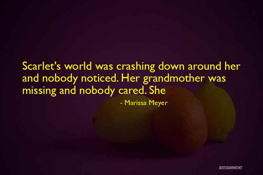 My World Crashing Down Quotes By Marissa Meyer