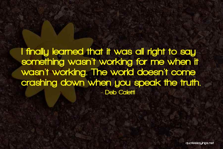 My World Is Crashing Quotes By Deb Caletti My World Is Crashing Quotes By Deb Caletti