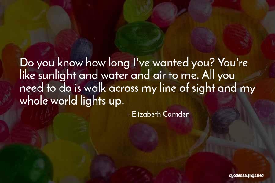 My World Is You Quotes By Elizabeth Camden My World Is You Quotes By Elizabeth Camden