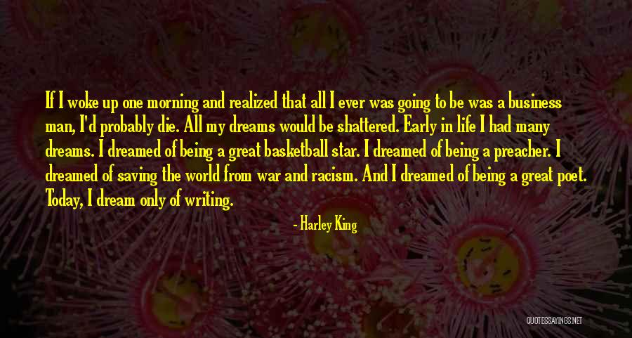 My World Shattered Quotes By Harley King