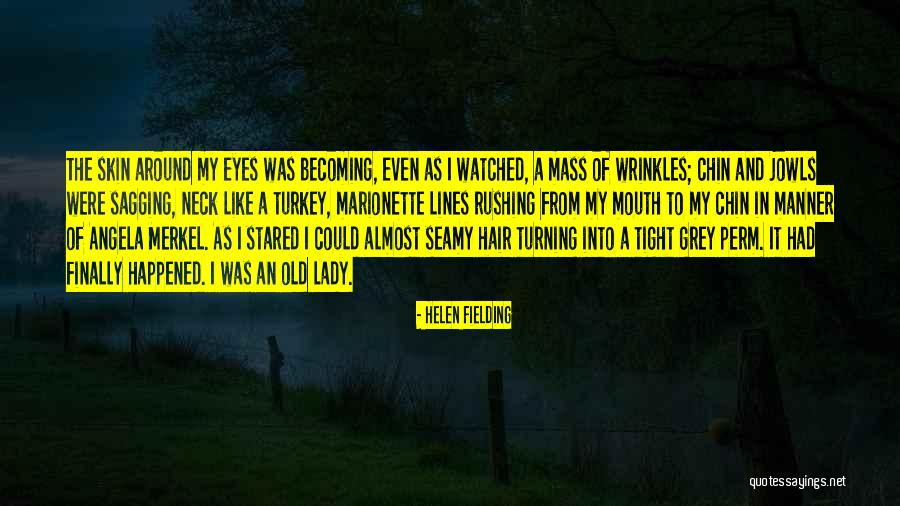 My Wrinkles Quotes By Helen Fielding My Wrinkles Quotes By Helen Fielding