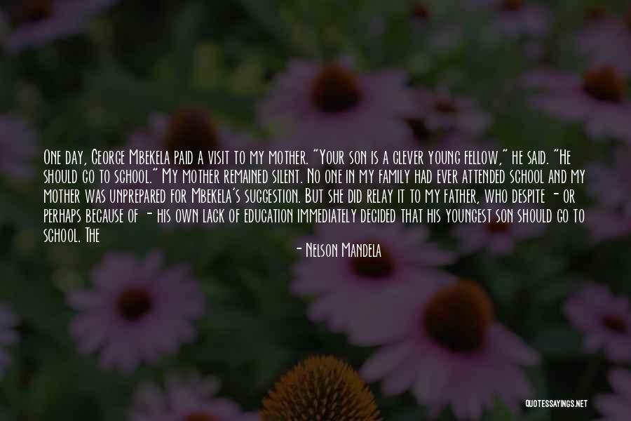 My Young Son Quotes By Nelson Mandela My Young Son Quotes By Nelson Mandela