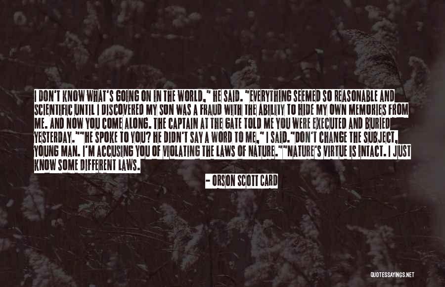 My Young Son Quotes By Orson Scott Card My Young Son Quotes By Orson Scott Card