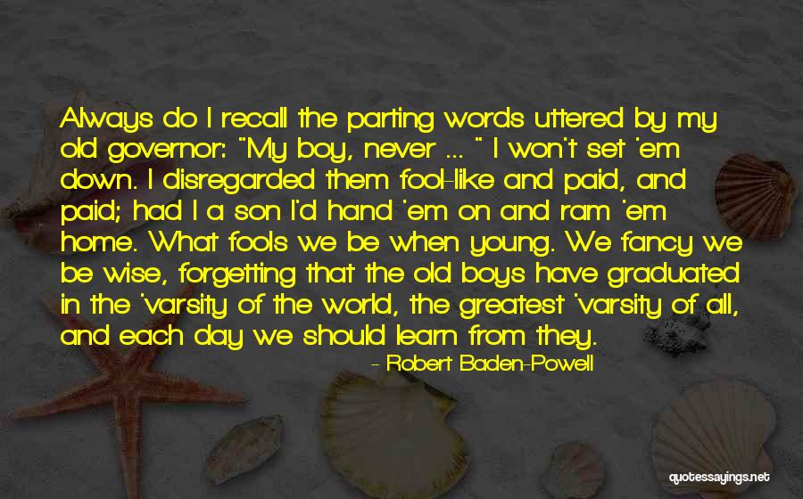 My Young Son Quotes By Robert Baden-Powell My Young Son Quotes By Robert Baden-Powell