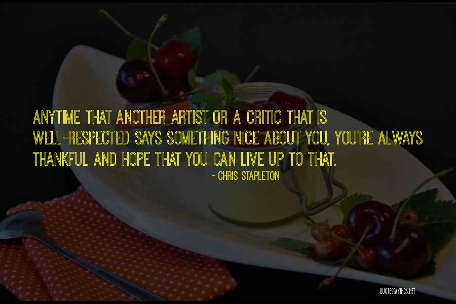 Mykolas Kazimieras Quotes By Chris Stapleton Mykolas Kazimieras Quotes By Chris Stapleton