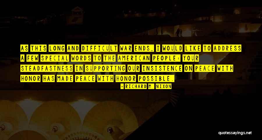 Myopic Friends Quotes By Richard M. Nixon Myopic Friends Quotes By Richard M. Nixon