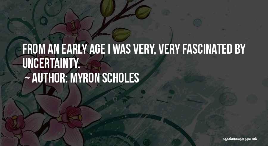 Myron Scholes Quotes 1961086