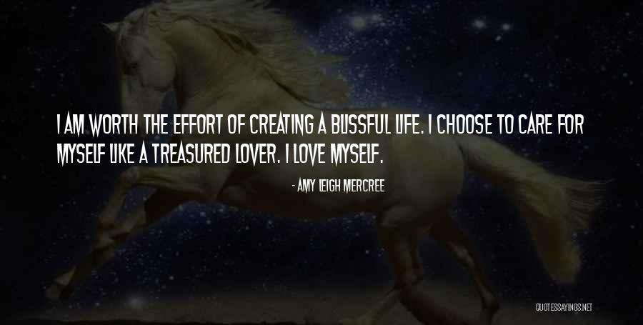 Myself About Love Quotes By Amy Leigh Mercree