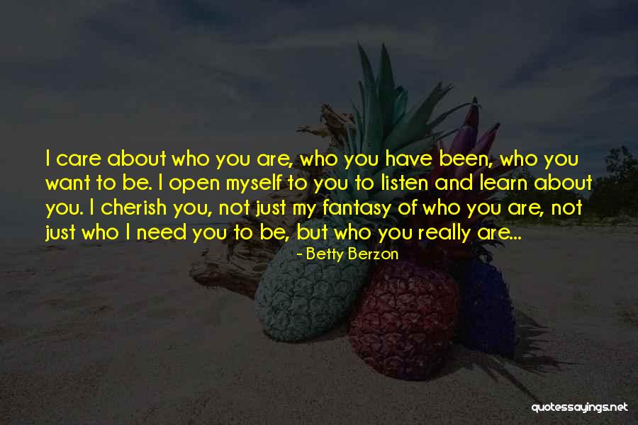 Myself About Love Quotes By Betty Berzon