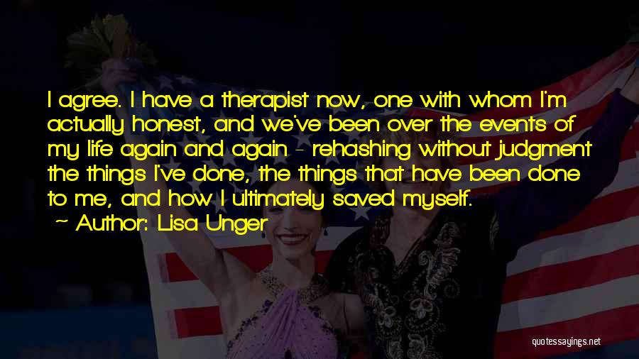 Myself And Life Quotes By Lisa Unger