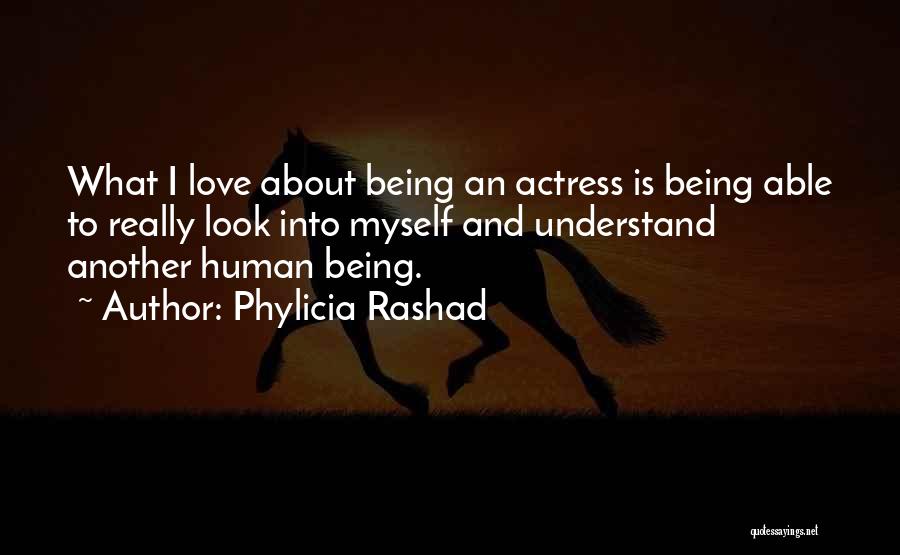 Myself And Love Quotes By Phylicia Rashad