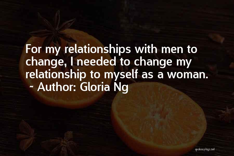 Myself As A Woman Quotes By Gloria Ng