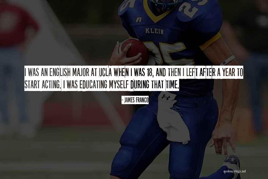 Myself English Quotes By James Franco Myself English Quotes By James Franco