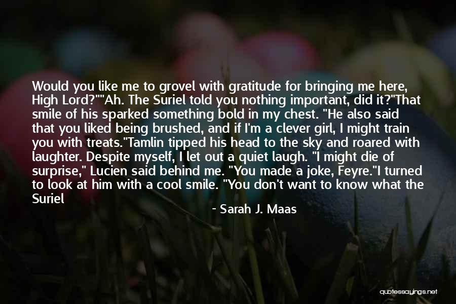 Myself For Girl Quotes By Sarah J. Maas Myself For Girl Quotes By Sarah J. Maas