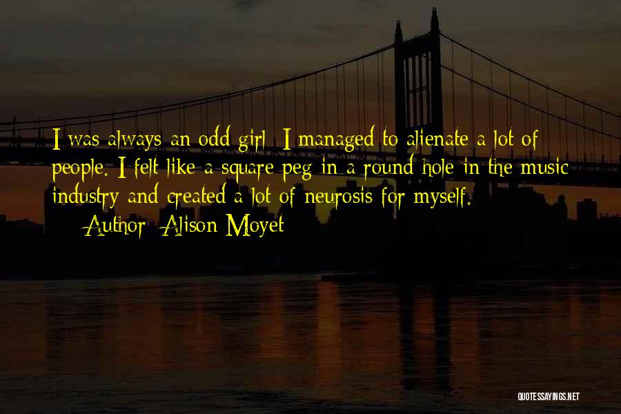 Myself Girl Quotes By Alison Moyet