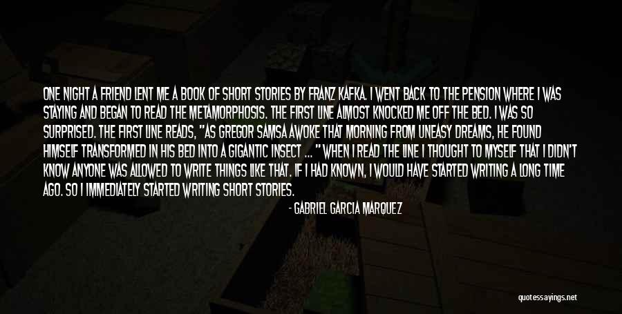 Myself In One Line Quotes By Gabriel Garcia Marquez