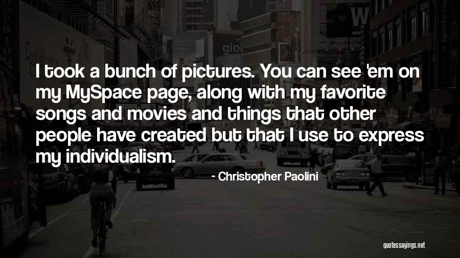 Myspace Quotes By Christopher Paolini