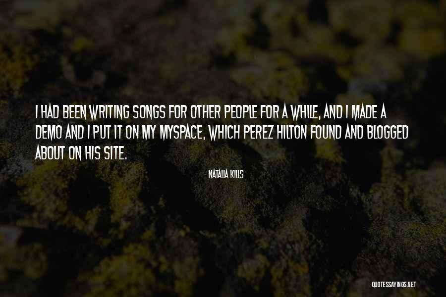 Myspace Quotes By Natalia Kills Myspace Quotes By Natalia Kills