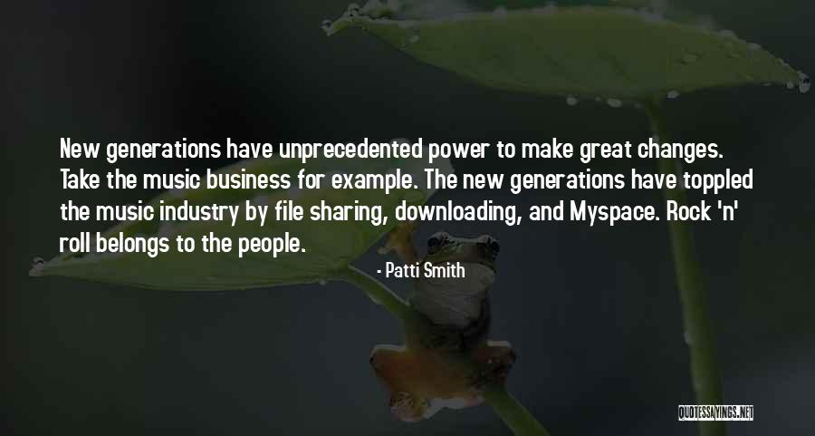 Myspace Quotes By Patti Smith Myspace Quotes By Patti Smith