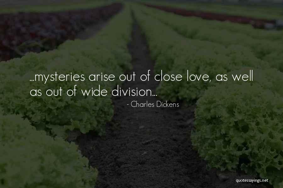 Mysteries Of Love Quotes By Charles Dickens Mysteries Of Love Quotes By Charles Dickens
