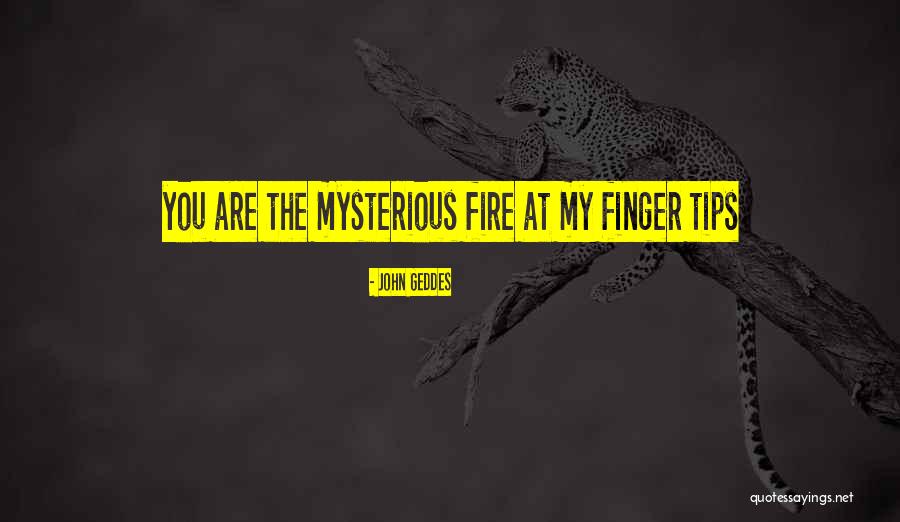 Mysterious Attraction Quotes By John Geddes Mysterious Attraction Quotes By John Geddes