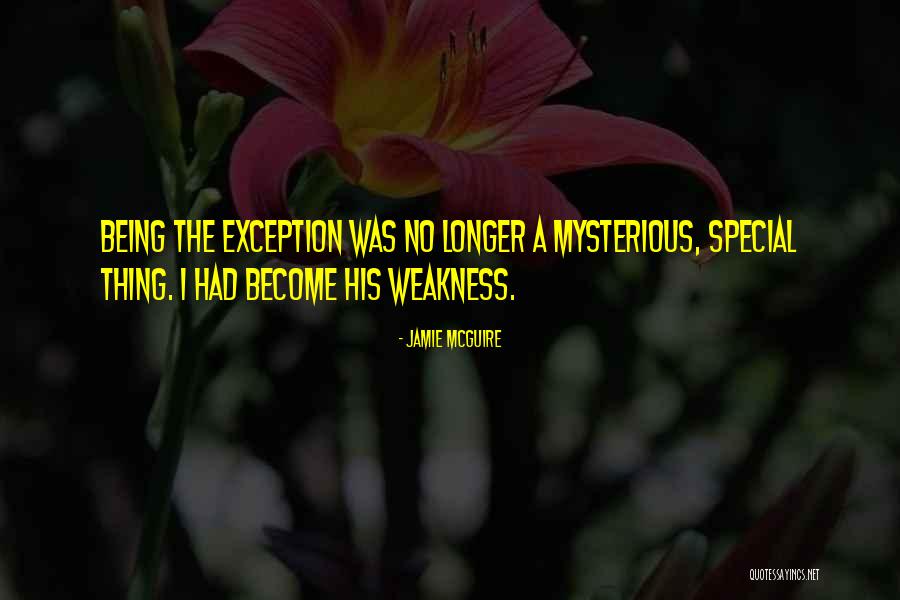 Mysterious Being Quotes By Jamie McGuire Mysterious Being Quotes By Jamie McGuire