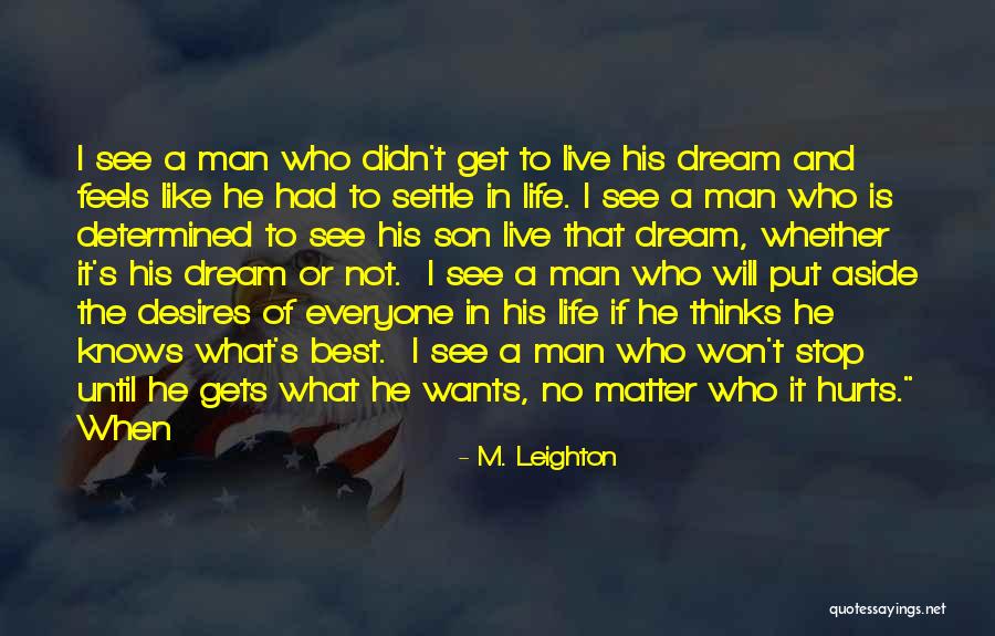 Mysterious Events Quotes By M. Leighton Mysterious Events Quotes By M. Leighton