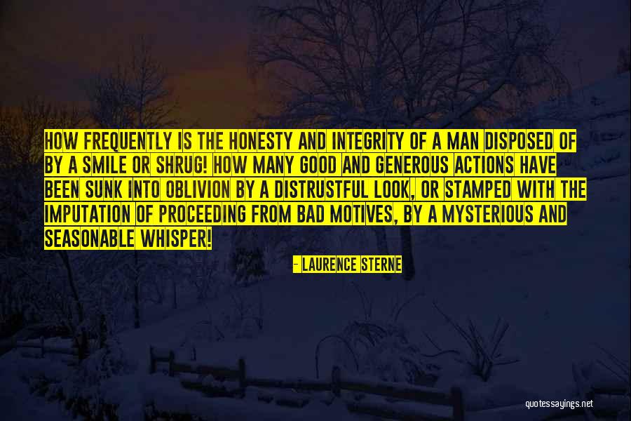 Mysterious Men Quotes By Laurence Sterne Mysterious Men Quotes By Laurence Sterne