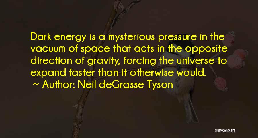 Mysterious Universe Quotes By Neil DeGrasse Tyson