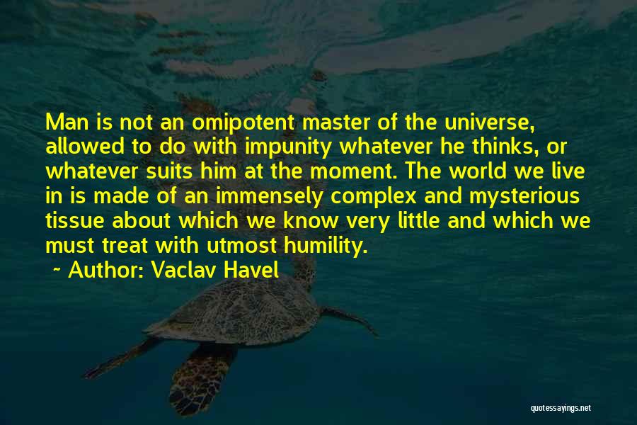 Mysterious Universe Quotes By Vaclav Havel