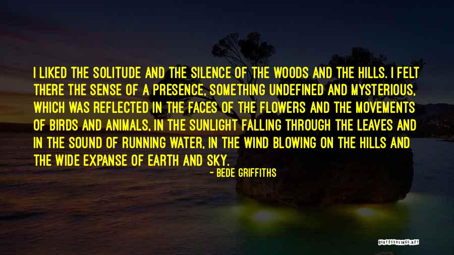 Mysterious Woods Quotes By Bede Griffiths Mysterious Woods Quotes By Bede Griffiths