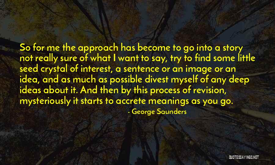 Mysteriously In A Sentence Quotes By George Saunders Mysteriously In A Sentence Quotes By George Saunders
