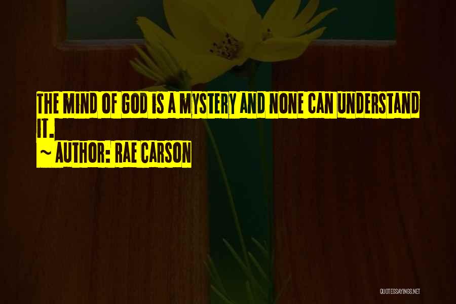 Mystery And Life Quotes By Rae Carson