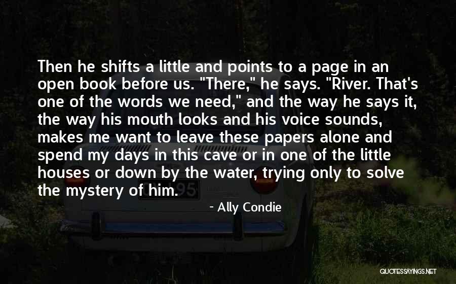 Mystery Book Quotes By Ally Condie Mystery Book Quotes By Ally Condie
