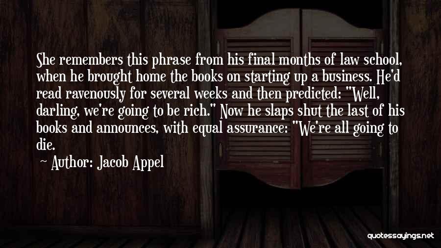 Mystery Books Quotes By Jacob Appel