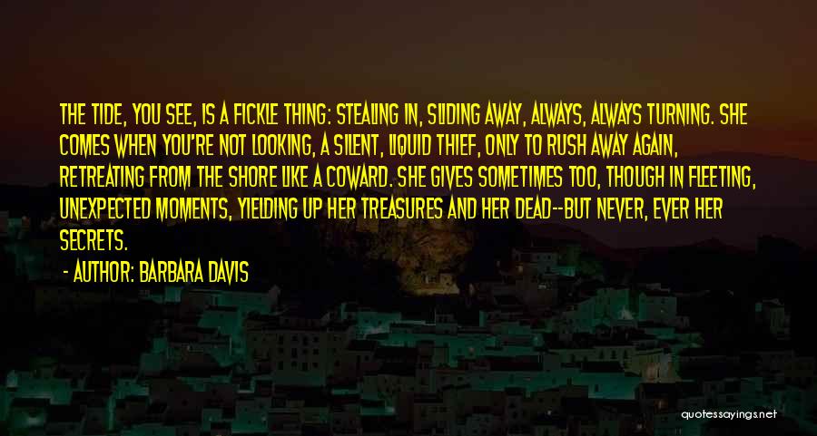 Mystery Fiction Quotes By Barbara Davis