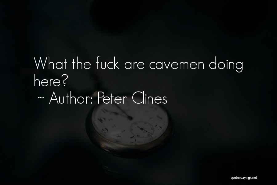 Mystery Fiction Quotes By Peter Clines