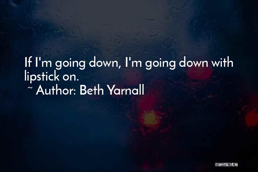 Mystery Novels Quotes By Beth Yarnall