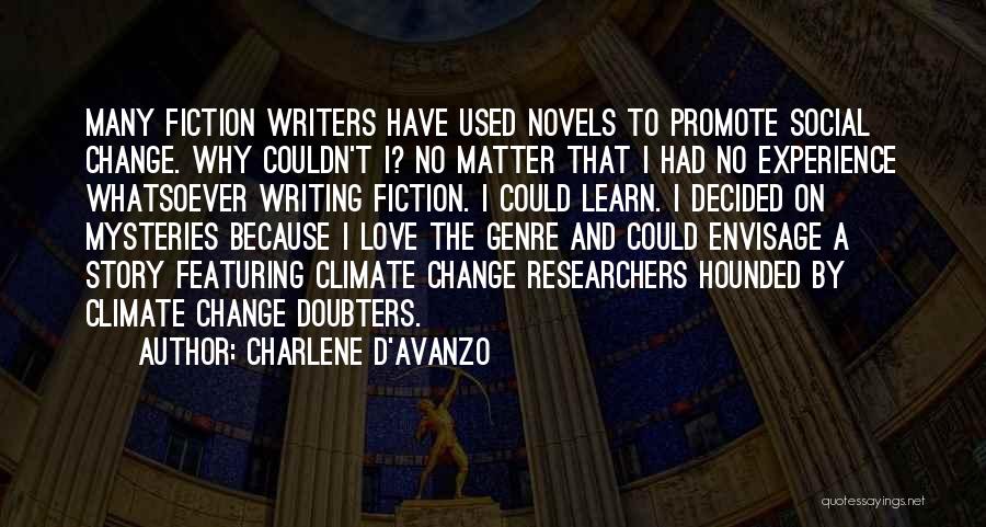 Mystery Novels Quotes By Charlene D'Avanzo