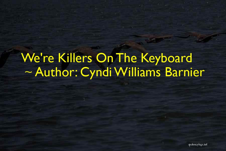 Mystery Novels Quotes By Cyndi Williams Barnier