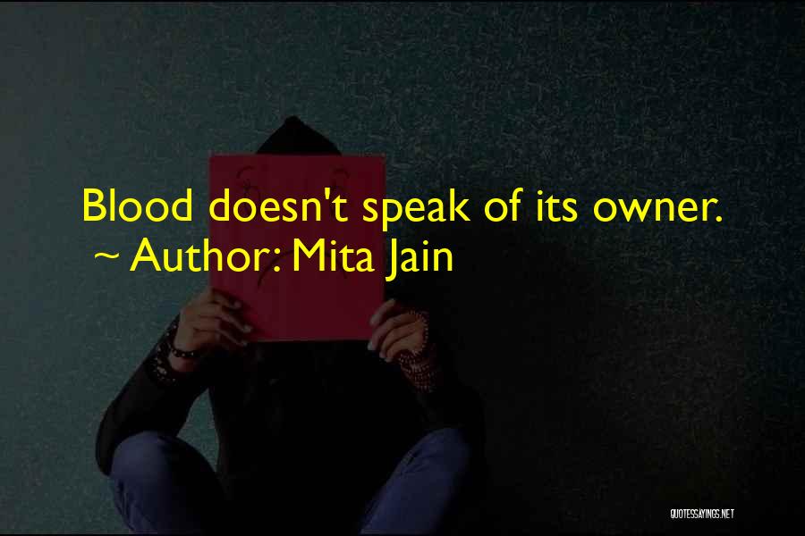 Mystery Novels Quotes By Mita Jain